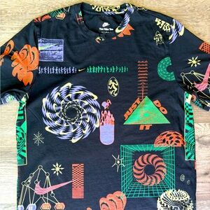 EUC Nike Festival All Over Print Tee Sz.L